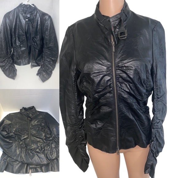 Arden B Luxe Edition Leather Jacket For Women - Picture 2 of 9